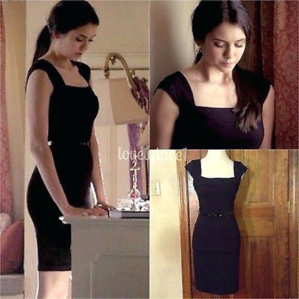 XOXO Black Dress ASO Elena Gilbert Vampire Diaries